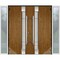 Vdomdoors Steel Double Doors Deux 1713 Natural Oak 2 White Sidelight Exterior Windows Stainless Inserts Doubl DEUX1713DEXD-OAKW-RH-W16+72+16 x H80 - alternate 6
