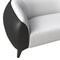 Leisuremod Opula Modern 3-Seater Vegan Leather Sofa, Solid Wood Frame OS74BLW - alternate 5