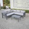 Deko Living Outdoor Gray Sofa and Table Set, Seats 5 COP30016 - alternate 1