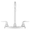 Dura Faucet Used For Kitchen Single Piece 8 Deck Mount 12 JSpout Chrome Polished Plastic Body DF-PK330HLH-CP - alternate 2