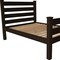 Homeroots Brown Solid Wood Full Bed Frame 546957 - alternate 3