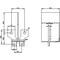 Siemens bus connectors broadened front mounted, 2 units accessory for: 3VA11 2-pole 3VA9152-0QC00 - alternate 2