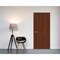 Sartodoors Interior Solid French Door 28 x 84 inches, BASIC 3001 Walnut Franko, Single Regular Panel Frame Ha BASIC3001ID-GOFR-2884 - alternate 3