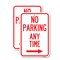 Signmission No Parking Anytime with Right Arrow, 12'' X 18'' 2 Signs, Heavy Gauge Aluminum, 2PK A-1218-2PACK-23775 - alternate 1