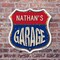 Signmission Nathan's Garage, 6 Inch X 6 Inch, Plastic Sign SHI-P-6-383-NATHAN - alternate 4