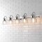 Jonathan Y Virginia 42.75" 5-Light Metal/Glass LED Vanity Light, Chrome JYL7903A - alternate 4