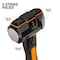 Klein Tools Sledgehammer, Wedge, Fiberglass 3 LB H80603 - alternate 4