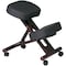 Office Star Knee Chair Knee Desk Chair, No Arms, 22" to 25" Height, Fabric, Gray KCW773 - alternate 1