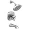 Delta Stryke 17 Thermostatic Tub and Shower Only Lumicoat Chrome T17T476-PR - alternate 1