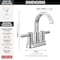 Delta Albion Two Handle Centerset Bathroom Faucet Chrome 25855LF - alternate 4