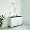 James Martin Vanities Chicago 48in Single Vanity, Glossy White, w/ 3 CM Parisien Bleu Silestone Top 503-V48-GW-FPBL - alternate 5