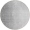 Homeroots 8' Gray And Silver Round Abstract Washable Indoor Outdoor Area Rug 588228 - alternate 5