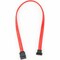 Rocstor PREMIUM 12IN 30CM SATA TO LEFT ANGLE 90 DEGREES SATA CABLE - SATA 3.0 6GBPS BA Y10C861-RD - alternate 5