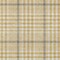 Homeroots 8' X 10' Gold Gray And Beige Plaid Washable Indoor Outdoor Area Rug 601479 - alternate 5