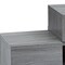 Homeroots 54in Gray Wood Enclosed and Open Storage TV Stand 724156 - alternate 3