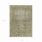 Homeroots 8' X 10' Olive Green Oriental Washable Indoor Outdoor Area Rug 607569 - alternate 4