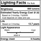 Bulbrite LED Filament, 8.5 Watt Dimmable G40 Light Bulb, Clear Glass Finish, E26 Base, 4000K, 800 Lumens, 2PK 862094 - alternate 8