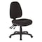 Office Star Desk Chair Desk Chair, Adjustable Arms, 17-7/8" to 22-7/8" Height, Fabric, Black 36420-231 - alternate 1