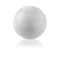 Homeroots 3" White Aluminum Decorative Orb Tabletop Sculpture 383772 - alternate 4