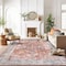 World Rug Gallery Vintage Inspired Distressed Machine Washable Area Rug 9 ft x 12 ft Multi 6031MULTI9X12 - alternate 4