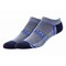 Railroad Sock Mens No Show Socks, Merino Wool/Nylon/Spandex, Black/Blue, 6-12 M, 2 PK OD211NSBL - alternate 3