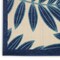Homeroots 6' X 9' Navy Blue And Beige Botanical Leaves Indoor Outdoor Area Rug 546679 - alternate 6