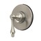 Kingston Brass Single-Handle Six-Way Diverter Valve with Round Trim Kit, Brushed Nickel KS4038AL - alternate 1