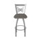 Holland Bar Stool Co 820 Catalina Stainless Steel 36in Swivel Bar Stool with Graph Chalice Seat 82036SS019 - alternate 3