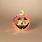 Gerson 10 in. Holographic Halloween Pumpkin Halloween Decor 2738690 - alternate 2