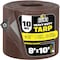 Boen Heavy Duty Tarp, 8 ft x 10 ft, 10 Mil, Brown, Polyethylene BS-810 - alternate 1
