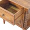 Homeroots 24" Brown Solid Wood Two Drawer Nightstand 701711 - alternate 3