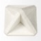 Homeroots White Marble Geometric Square Sculpture 392536 - alternate 5