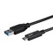 Monoprice Essentials USB Type-C to USB Type-A 3.1 Gen 2 Cable_ 10Gbps_ 3A_ 30AWG 24287 - alternate 1