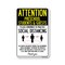 Signmission PSA Preschool Students And Guests Practice Social Distancing 10in X 7in Wall Graphic, RD-710-25388 OS-NS-RD-710-25388 - alternate 1