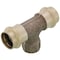 Viega ProPress tee P1 0.75 P2 0.75 FPT 0.5 bronze 79590 - alternate 2