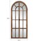 Homeroots 71" Brown Arch Wood Framed Standing Mirror 565138 - alternate 4