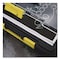 Dexas ClearView Clipcase Storage Clipboard, 0.35" Clip Capacity, Holds 8.87 x 12.25 Sheets, Gray/Yellow 5717-803 - alternate 3