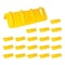 Mytee Products 20PK 8inx8inx36in Yellow Flatbed Corner Protector - V Shaped Edge Guard for Straps, 20PK PCPVB36Yx20 - alternate 5