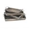 Homeroots Set of Four Brown Wood Handmade Serving Tray With Handles 483321 - alternate 3