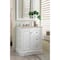 James Martin Vanities De Soto 30" Single Vanity, Bright White, w/ 3 CM Tajnar Eclos Top 825-V30-BW-3TJR - alternate 4