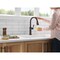 Delta Renaldi Touch2O Kitchen Faucet with Touchless Technology Venetian Bronze 9184TL-RB-DST - alternate 4