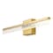 Jonathan Y Mario 22" 1-Light Modern Contemporary 360-Degree Rotatable Iron/Seeded Acrylic Integrated LED Vanity JYL7128B - alternate 1