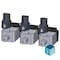Siemens box terminal TS1.2 3 units 10 AWG&3/0 with aux. conductor voltage tap 3 3VA9143-0JH12 - alternate 3