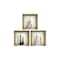 Homeroots Set of Three Noa Faux Niche 3D Peel and Stick Wall Decals, 3PK 565414 - alternate 1