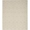 Homeroots 10' X 14' Cream Geometric Indoor Outdoor Area Rug 573254 - alternate 1
