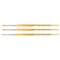 Da Vinci JUNIOR Synthetics Student Brush, Synthetic, Tempera, Round, Series 303, Size 5, 3PK VA-303_5 - alternate 2