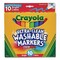 Crayola Ultra-Clean Washable Markers, Broad Bullet Tip, Assorted Bright Colors, 10PK 58-7855 - alternate 11