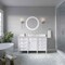 James Martin Vanities Brittany 60" Single Vanity in Bright White, w/ 3 CM Siberian Silestone Top 655-V60S-BW-3SFR - alternate 3