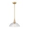 Z-Lite Lunelle Modern Gold 1 Light Pendant 3051P12-MGLD - alternate 5