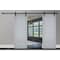 Sartodoors Sturdy Double Barn Door Grey 48x80 (2* 24x80) Solid Core Modern Interior VEREGIO7411DB-GRE-48 - alternate 1